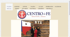 Desktop Screenshot of centrodefe.org